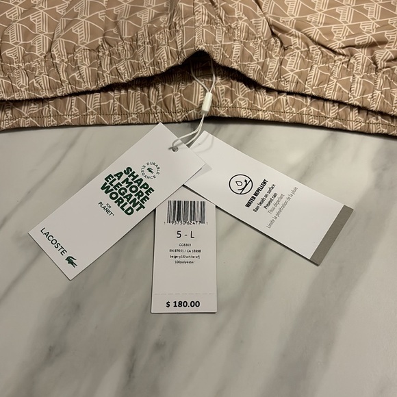 Men’s Lacoste Pattern Track Pant Sweatpants - Picture 4 of 5